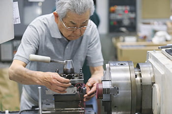 Service テクトの技術 機械加工作業の写真